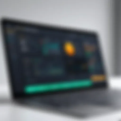User-friendly dashboard of an email marketing service