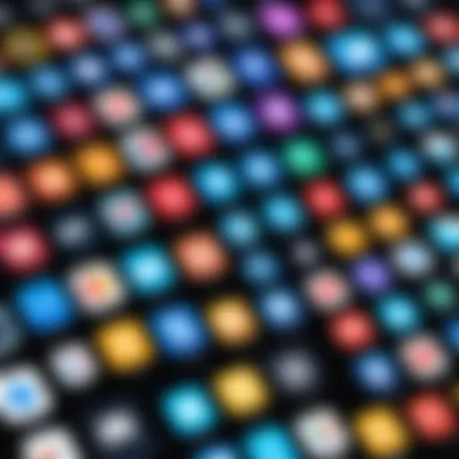 An illustration showcasing various mobile SDK logos