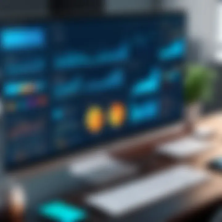 Graphic illustrating emerging trends in treasury management solutions