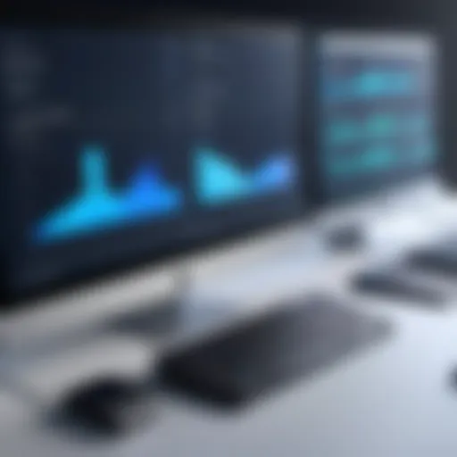Variety of accounting software interfaces