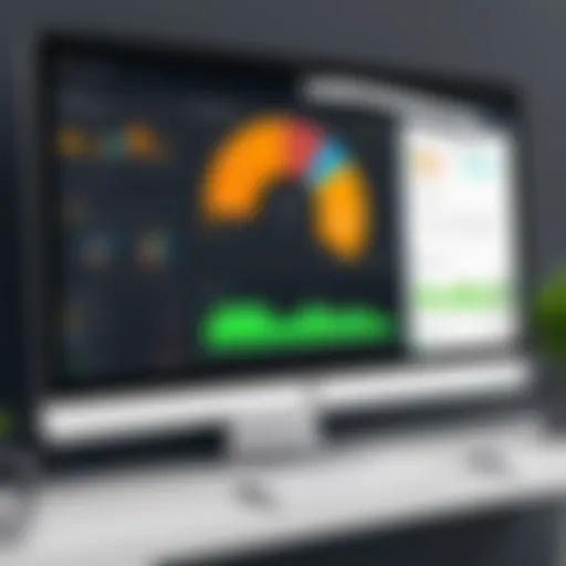 Visual representation of Umbraco dashboard showcasing user-friendly interface