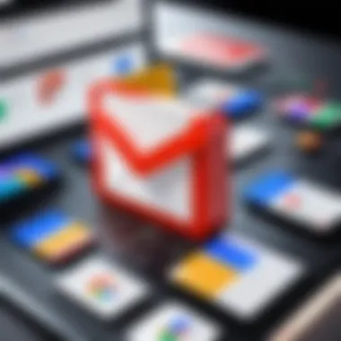 Integration Capabilities of Gmail Visual representation of Gmail's integration capabilities with other applications