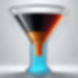 Illustration depicting the funnel concept