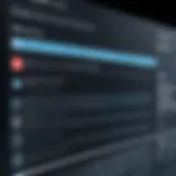 Customer feedback on a digital screen