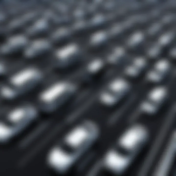 Visual representation of fleet optimization strategies