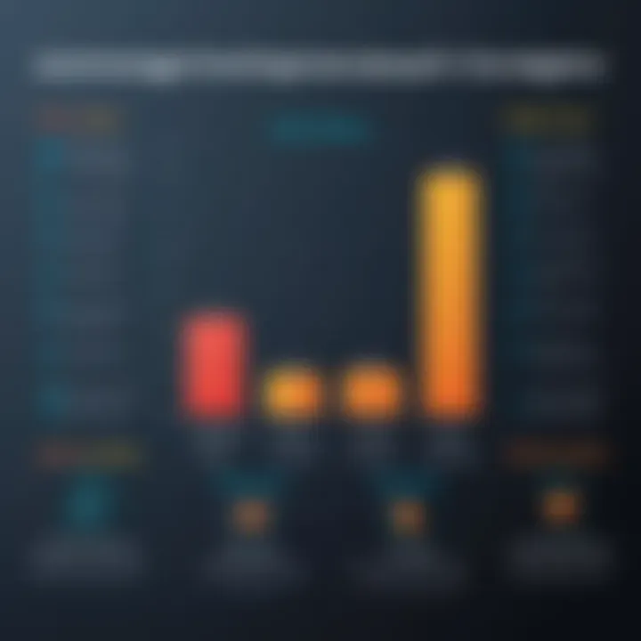 A chart comparing the performance metrics of managed hosting versus traditional hosting.