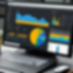 Overview of Microsoft Power BI dashboard showcasing data visualization