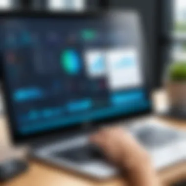 Dashboard view of MyCase software highlighting key features