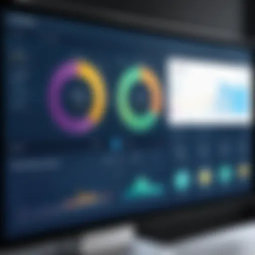 Overview of dry cleaning software dashboard