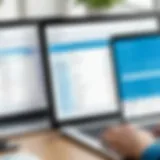 User interface of nursing home staffing software showcasing scheduling features