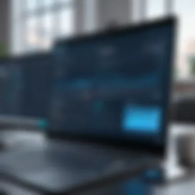 Outreach Platform Interface Outreach platform interface with sales engagement features