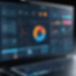 Dashboard view of a CMMS software highlighting its user interface