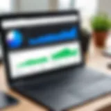 User interface of QuickBooks Online Advanced showcasing dashboard features