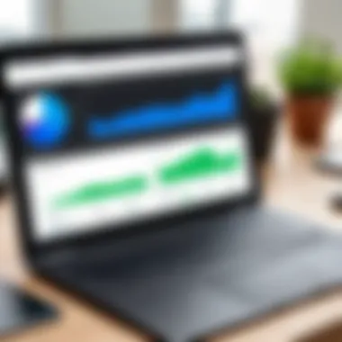 Exploring the Dashboard of QuickBooks Online Advanced User interface of QuickBooks Online Advanced showcasing dashboard features