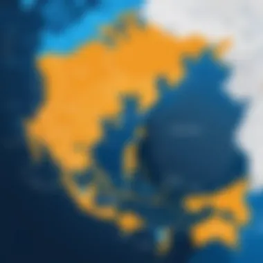 Regional Variations in Azure Bare Metal Pricing Map highlighting regional pricing variations for Azure Bare Metal