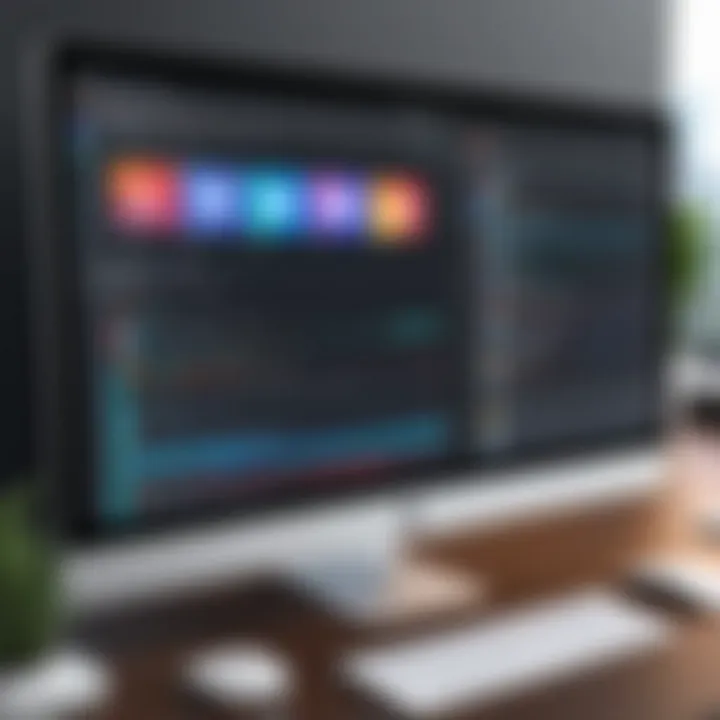 A screenshot of popular software options for live streaming.
