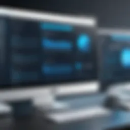 Visual representation of the SoftsLens portal interface showcasing user reviews