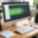 Visual representation of SurveyMonkey's interface showcasing survey creation tools.