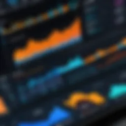 Visual representation of predictive analytics in Tableau showcasing data trends
