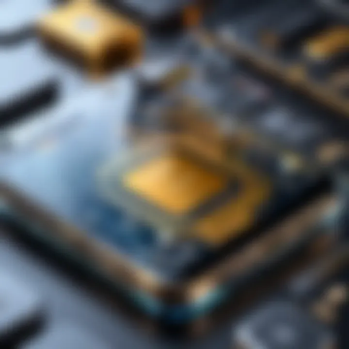 A conceptual representation of the technology behind mobile mining apps
