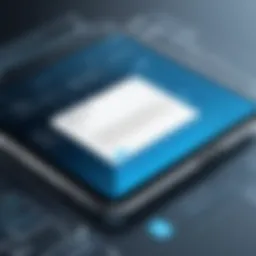 Illustration showcasing various signature apps on a digital device.
