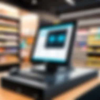 POS System in Retail An adaptable POS system being used in a retail environment