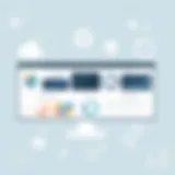 An illustrative dashboard of time and billing software
