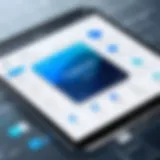 Conceptual chart demonstrating app builder functionalities
