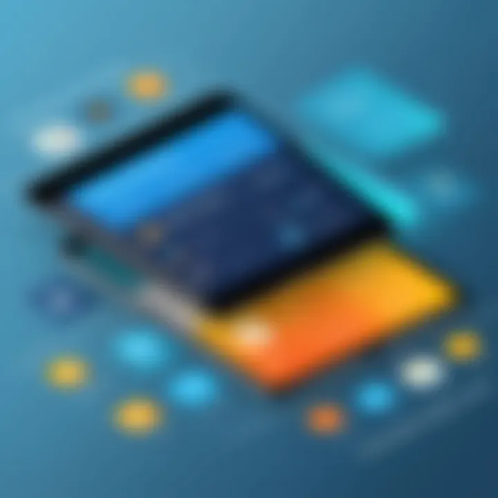 Infographic outlining benefits of using app builder platforms