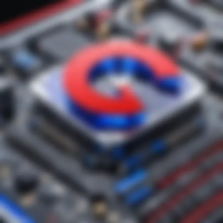 Graphical representation of system performance before and after using CCleaner