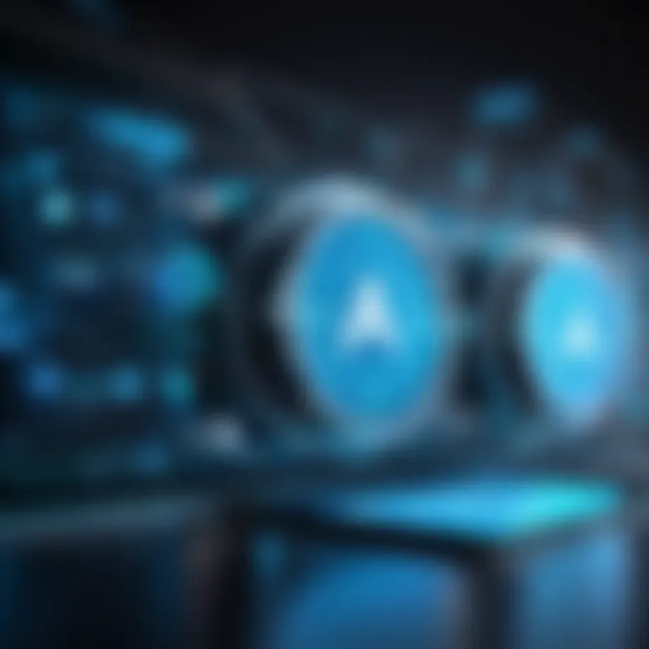 Illustration depicting the mechanism of contextual ad networks