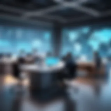 Future Trends in Employee Development Futuristic view of workplace learning and development trends
