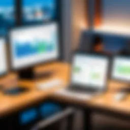 Intuit Oracle software interface showcasing advanced analytics features