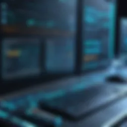 Visual representation of IT infrastructure components