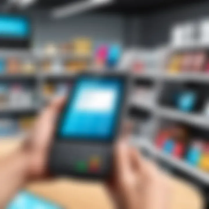 Future trends in mobile point of sale technology depicted in a visual format