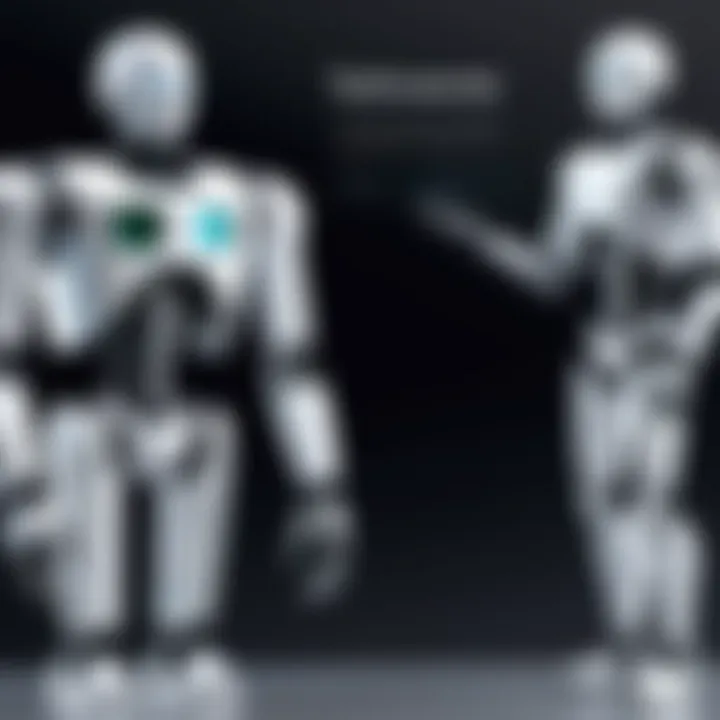 A visual comparison of traditional vs. automated recruitment methods