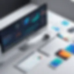 Visual representation of project workflow