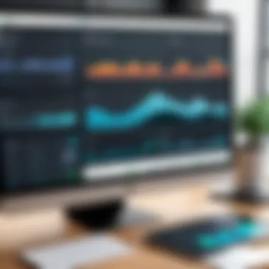 Wave Accounting Dashboard Overview Visual representation of Wave accounting software dashboard