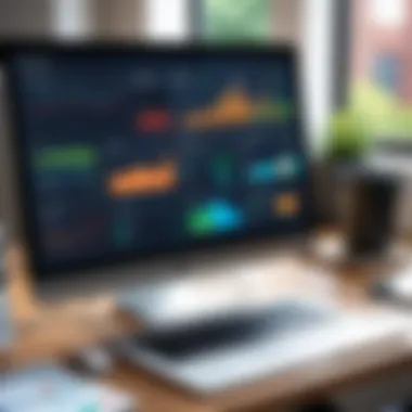 Real-Time Reporting Dashboard Real-time reporting dashboard showcasing marketing metrics